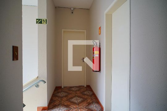 Área comum - Salão de festas de apartamento à venda com 1 quarto, 47m² em São João, Porto Alegre