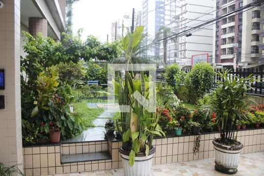 Área comum de kitnet/studio para alugar com 1 quarto, 25m² em Itararé, São Vicente