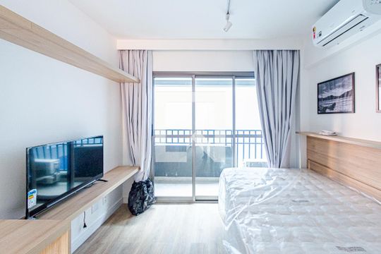 Studio de apartamento para alugar com 1 quarto, 25m² em Consolação, São Paulo