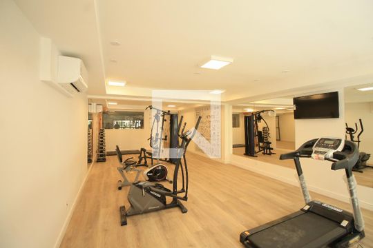 Área comum de kitnet/studio para alugar com 1 quarto, 30m² em Consolação, São Paulo