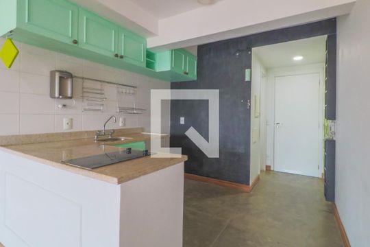 Cozinha de kitnet/studio para alugar com 1 quarto, 52m² em Mooca, São Paulo