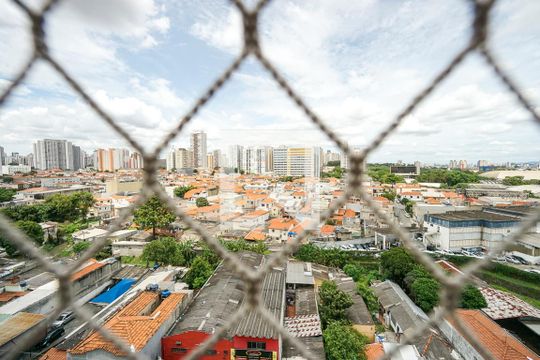 Vista do quarto 01 de apartamento para alugar com 2 quartos, 50m² em Tatuapé, São Paulo