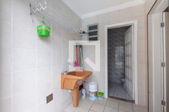 Área de Serviço de casa para alugar com 4 quartos, 180m² em Balneário Cidade Atlântica, Guarujá