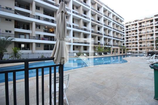 Área comum - Piscina de apartamento à venda com 1 quarto, 48m² em Taguatinga Sul (taguatinga), Brasília