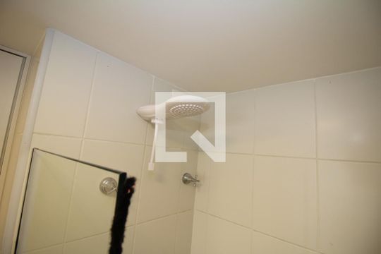 Banheiro da Suíte de apartamento à venda com 1 quarto, 48m² em Taguatinga Sul (taguatinga), Brasília