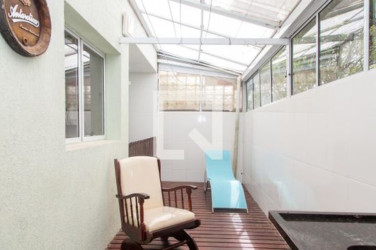 Varanda de casa de condomínio para alugar com 3 quartos, 140m² em Jardim Enseada, Guarujá