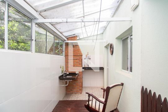 Varanda de casa de condomínio para alugar com 3 quartos, 140m² em Jardim Enseada, Guarujá