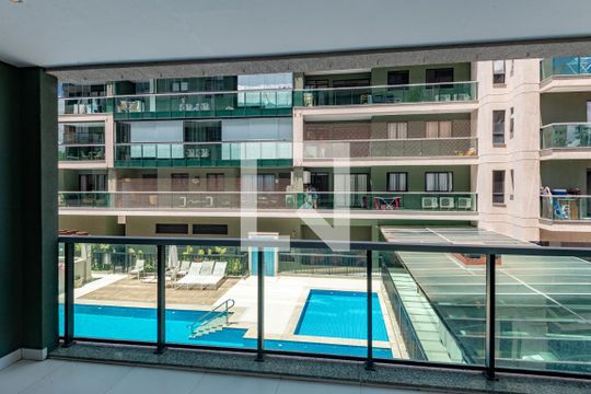 Vista da Sala de apartamento à venda com 2 quartos, 65m² em Pechincha, Rio de Janeiro