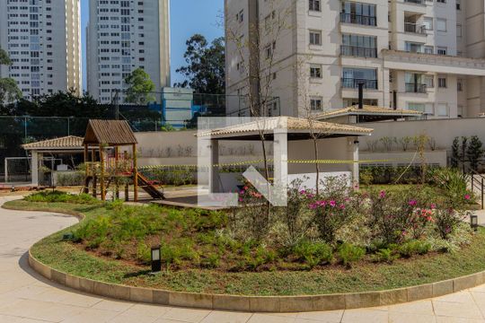 Área comum de apartamento para alugar com 3 quartos, 72m² em Jardim Parque Morumbi, São Paulo