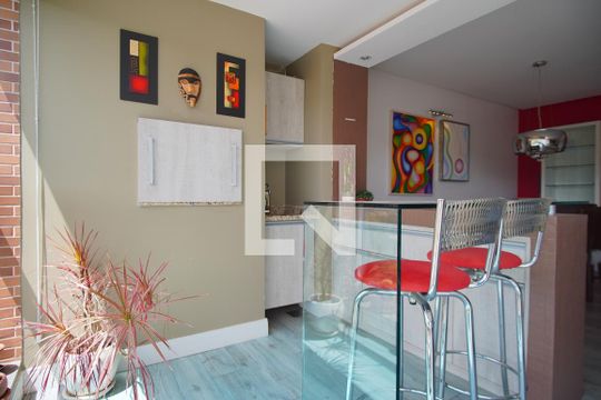 Espaço Gourmet de apartamento à venda com 3 quartos, 129m² em Jardim do Salso, Porto Alegre