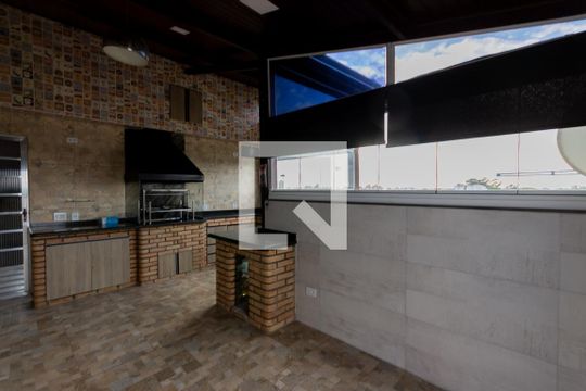 Área Gourmet de apartamento à venda com 2 quartos, 100m² em Parque Capuava, Santo André
