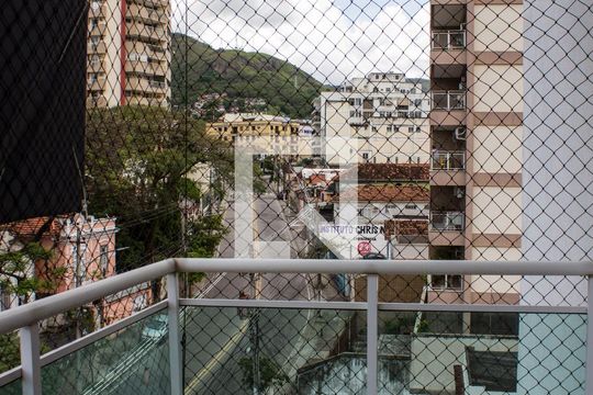 Varanda da Sala de apartamento à venda com 2 quartos, 75m² em Lins de Vasconcelos, Rio de Janeiro
