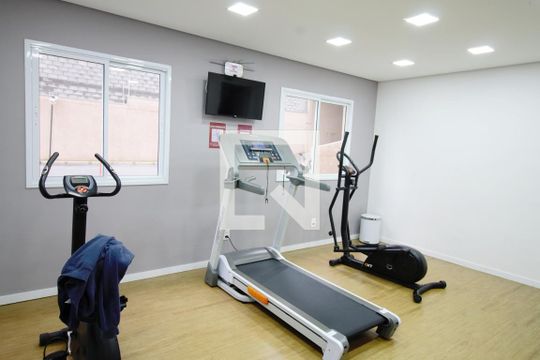 Área comum - Academia de apartamento para alugar com 2 quartos, 41m² em Paraíso do Morumbi, São Paulo