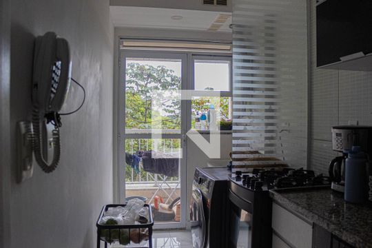 Cozinha de apartamento à venda com 2 quartos, 59m² em Taquara, Rio de Janeiro