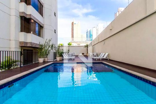 Área comum - Piscina de apartamento à venda com 4 quartos, 185m² em Itaim Bibi, São Paulo