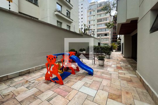 Área comum - Playground de apartamento à venda com 4 quartos, 185m² em Itaim Bibi, São Paulo