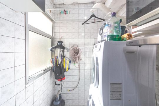 Área de serviço de apartamento à venda com 2 quartos, 49m² em Taboão, São Bernardo do Campo