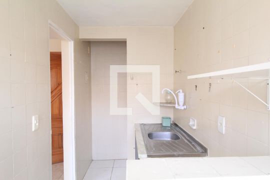 Cozinha de apartamento à venda com 3 quartos, 56m² em Anil, Rio de Janeiro
