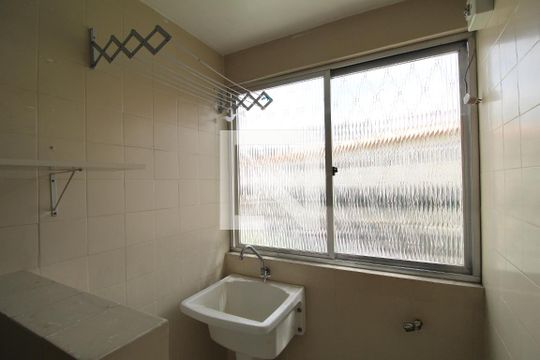 Área de Serviço de apartamento à venda com 3 quartos, 56m² em Anil, Rio de Janeiro