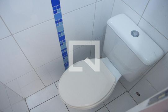 Banheiro 3 Garagem de casa de condomínio para alugar com 3 quartos, 114m² em Esplanada dos Barreiros, São Vicente