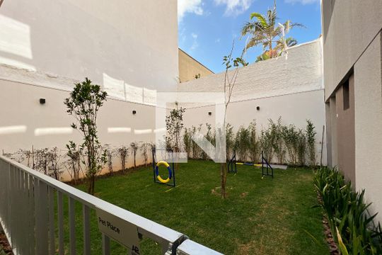 Área Comum - Espaço Pet de kitnet/studio para alugar com 1 quarto, 26m² em Indianópolis, São Paulo