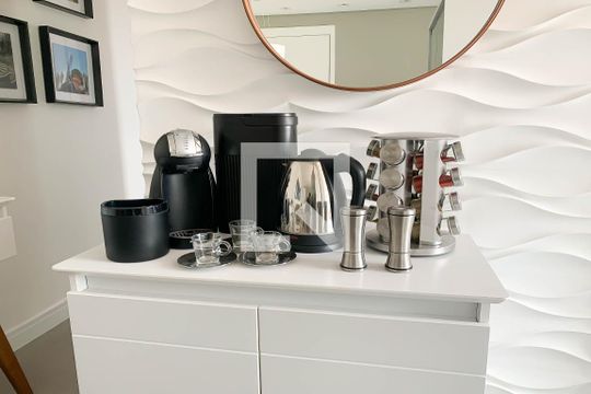 Sala de apartamento à venda com 2 quartos, 54m² em Quitaúna, Osasco