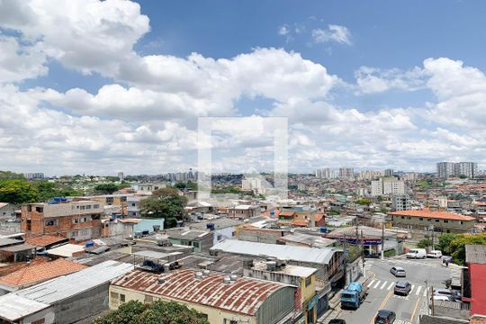 Vista da Suíte de apartamento à venda com 2 quartos, 54m² em Quitaúna, Osasco