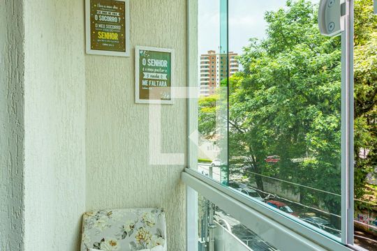 Varanda da Suite de apartamento à venda com 2 quartos, 143m² em Jardim Bela Vista, Santo André
