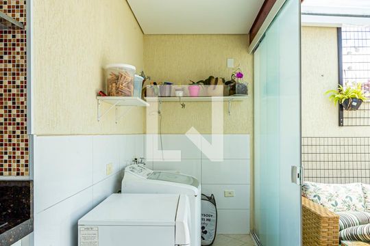 Área de Serviço - Cobertura de apartamento à venda com 2 quartos, 143m² em Jardim Bela Vista, Santo André