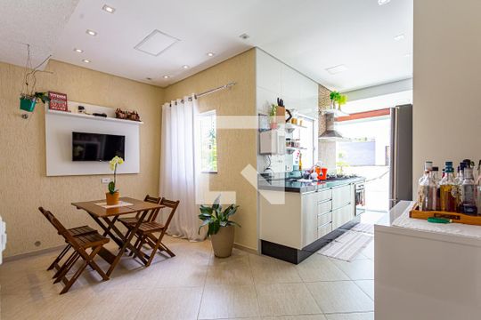 Cozinha - Cobertura de apartamento à venda com 2 quartos, 143m² em Jardim Bela Vista, Santo André