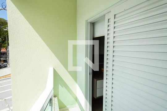 Sacada da Suíte 3 de casa à venda com 3 quartos, 209m² em Nova Petrópolis, São Bernardo do Campo