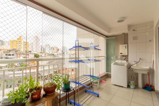 Varanda  de apartamento à venda com 1 quarto, 35m² em Cambuci, São Paulo