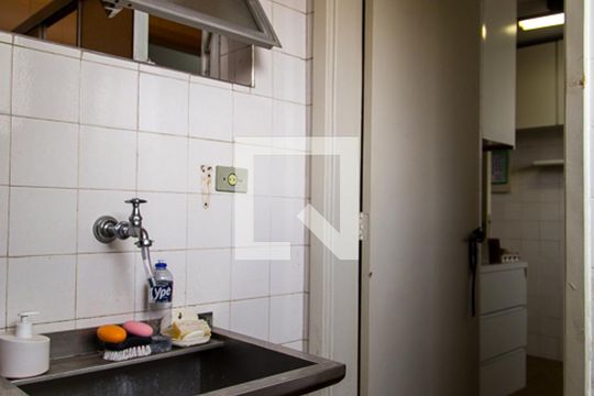 Área de Serviço de apartamento à venda com 3 quartos, 90m² em Chácara Inglesa, São Paulo