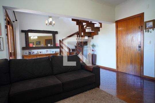 Sala de apartamento à venda com 4 quartos, 232m² em Nossa Senhora das Gracas, Canoas