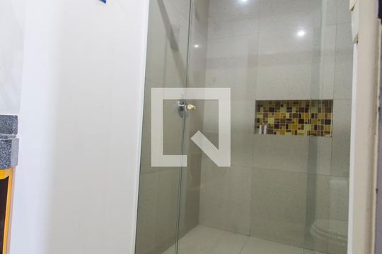 Banheiro da Suíte de apartamento para alugar com 1 quarto, 40m² em Alphaville Industrial, Barueri