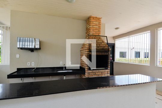Área comum - Churrasqueira de apartamento para alugar com 2 quartos, 47m² em Vila Alzira, Guarulhos