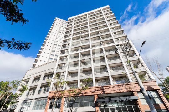 Fachada de kitnet/studio para alugar com 1 quarto, 27m² em Jardim Vila Mariana, São Paulo