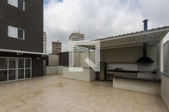 Área comum - Churrasqueira de kitnet/studio à venda com 1 quarto, 24m² em Jardim Independência, São Paulo
