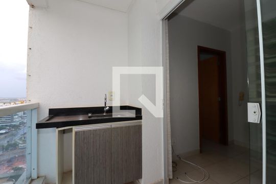 Sacada de apartamento para alugar com 1 quarto, 38m² em Norte (águas Claras), Brasília