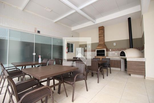 Área comum - Churrasqueira de apartamento para alugar com 1 quarto, 38m² em Norte (águas Claras), Brasília