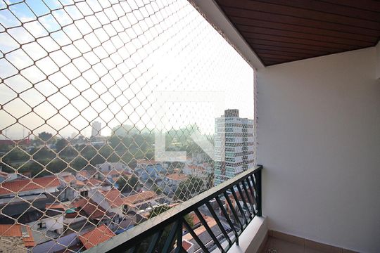 Sacada da Sala  de apartamento à venda com 4 quartos, 188m² em Jardim Anchieta, São Bernardo do Campo