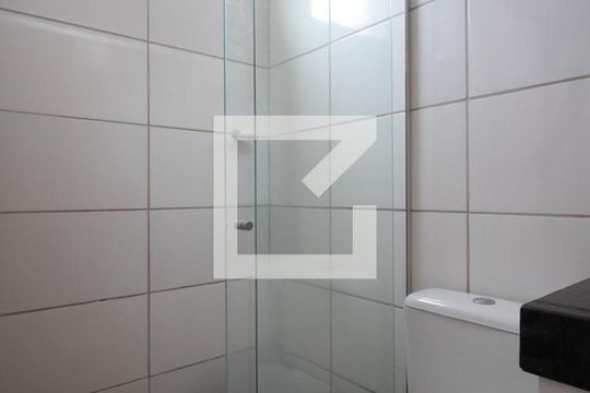 Banheiro Social de apartamento para alugar com 1 quarto, 32m² em Paquetá, Belo Horizonte