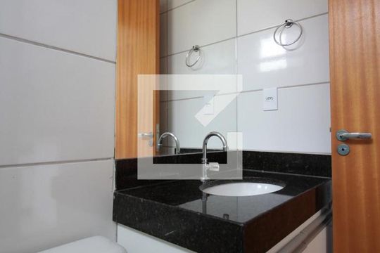 Banheiro Social de apartamento para alugar com 1 quarto, 32m² em Paquetá, Belo Horizonte