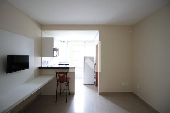 Sala e Dormitório de apartamento para alugar com 1 quarto, 32m² em Paquetá, Belo Horizonte