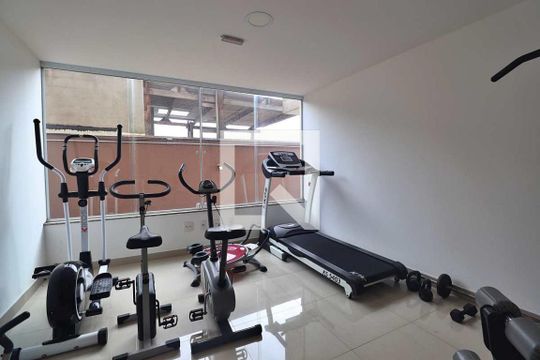 Área comum - Academia de apartamento para alugar com 3 quartos, 163m² em Bangú, Santo André