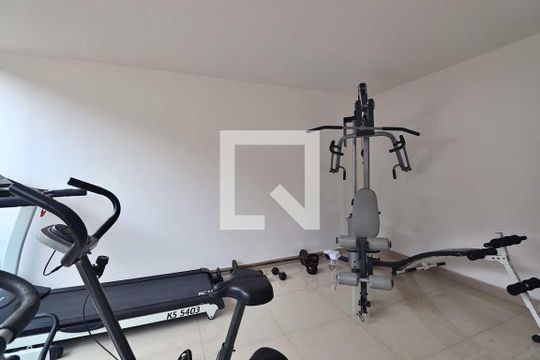 Área comum - Academia de apartamento para alugar com 3 quartos, 163m² em Bangú, Santo André
