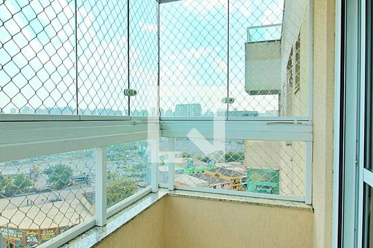 Varanda da Suíte 1 de apartamento para alugar com 3 quartos, 163m² em Bangú, Santo André