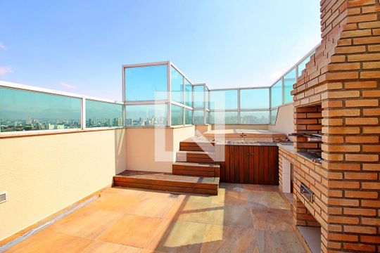 Cobertura / Ofurô / Churrasqueira de apartamento para alugar com 3 quartos, 163m² em Bangú, Santo André