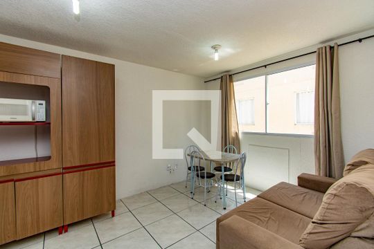Sala de apartamento à venda com 2 quartos, 42m² em Mato Grande, Canoas
