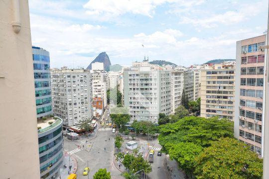 Vista de apartamento para alugar com 1 quarto, 51m² em Laranjeiras, Rio de Janeiro